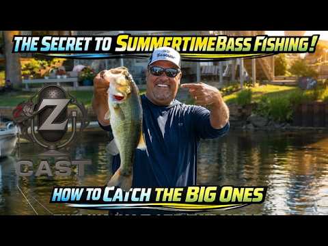 Z CAST #9- The Secret to Summertime Big Bass Fishing