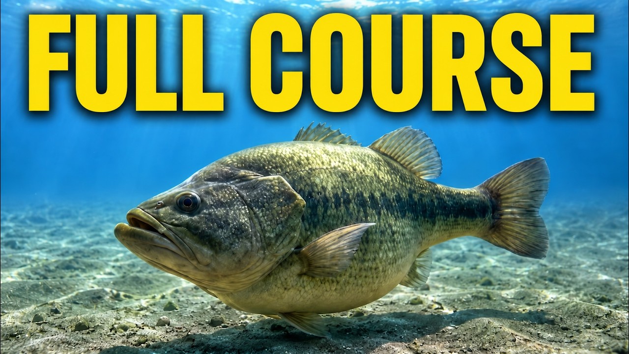 How to Get Better at Bass Fishing (Full Course)